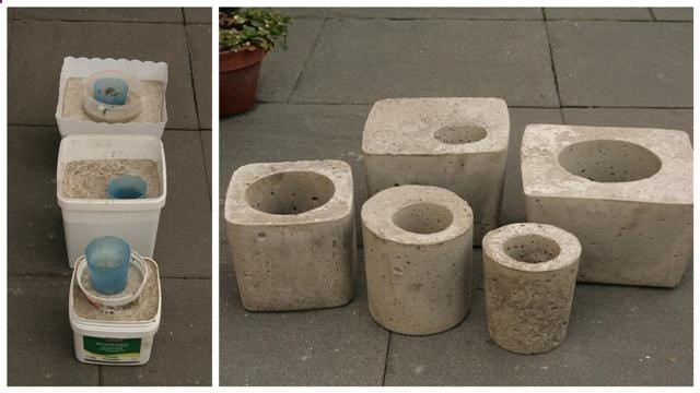 gotta make these concrete planters stepping stones etc