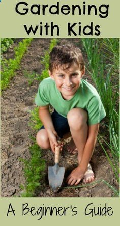 When you have no idea how to start a garden with kids.
