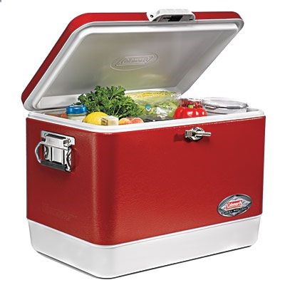 Clean and Deodorize A Cooler After an outing or trip, add about 1 inch of water to the bottom of your cooler, drop 4 Alka Seltzer tablets in, and let sit for an hour. After an hour, rinse and dry. All smells will be gone and it will be clean and ready for its next use.