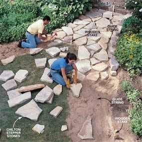 How to Build a Stone Path – Step by Step