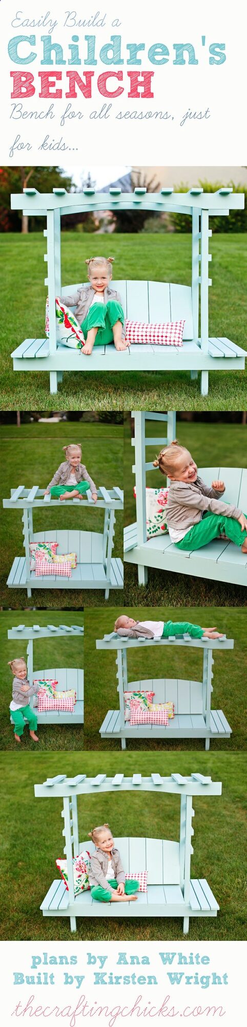 BUILD A Childrens Arbor Bench