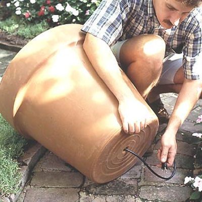 DIY Fountain out of a Regular Pot Step by step instructions for making a fountain out of a regular pot.