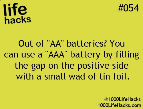 1000 Life Hacks
