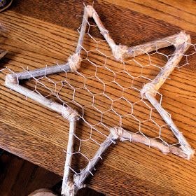 Shabby Love: Rustic Tree Topper Tutorial