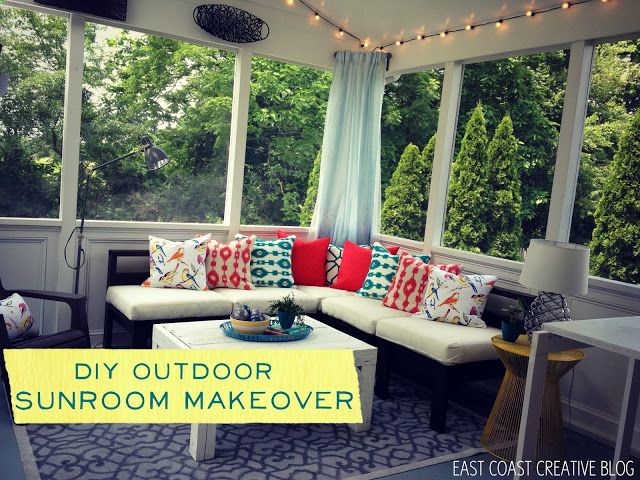 East Coast Creative: How to Build an Outdoor Sectional Knock It Off