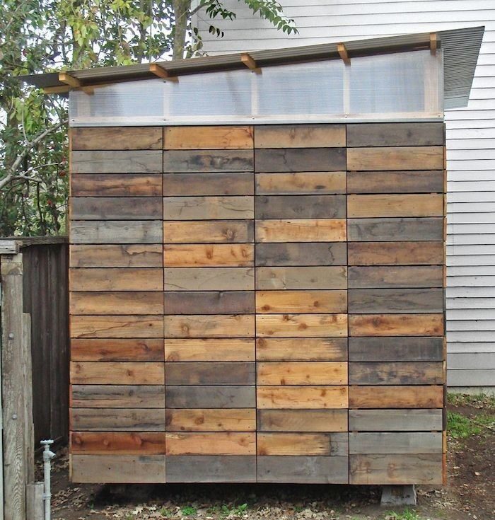 Reclaimed Redwood Garden Shed by Joseph Sandy, Gardenista
