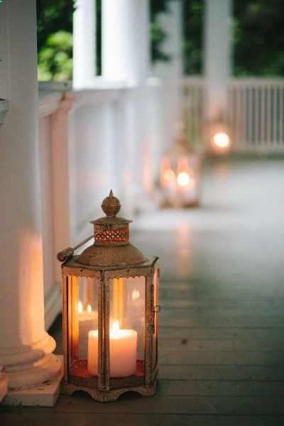 Porch candles