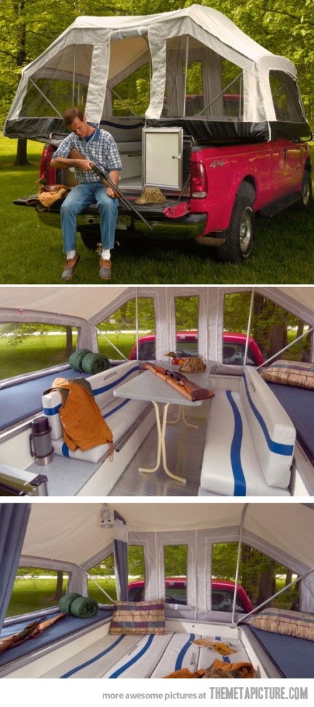 Truck Tent I need one of these!!!!